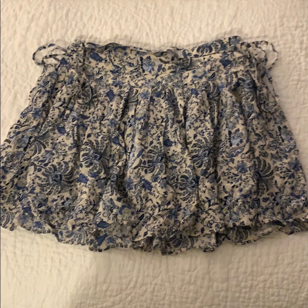 Preppy Patterned Pleated Skirt